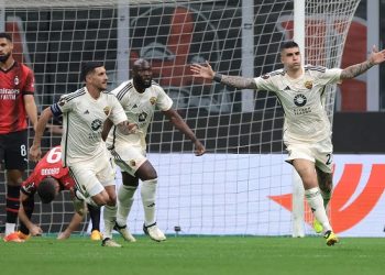 «Рома» минимально выиграла в итальянском дерби у «Милана» в первом матче ¼ финала Лиги Европы