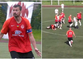 Артем Милевский и его команда устроили драку в очередном матче HFL LEAGUE 2024