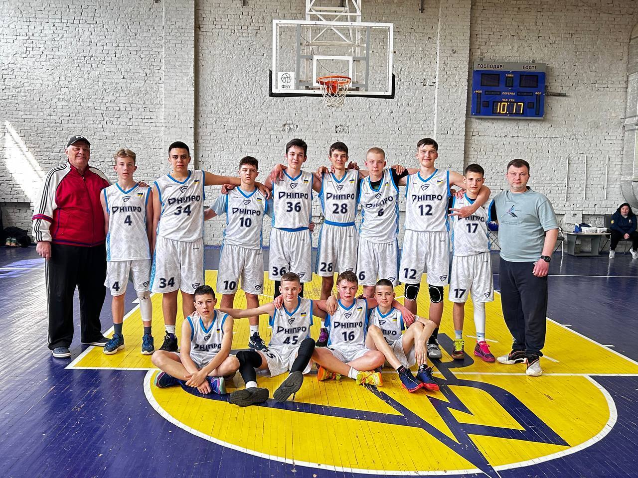 Фінал чотирьох ВЮБЛ серед юнаків 2010 року: представлення СДЮСШОР-5-ДФКС (Дніпро)