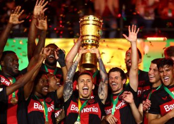 ФК «Байер» оформил «золотой дубль», выиграв Кубок Германии