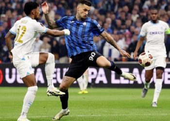 «Марсель» и «Аталанта» разыграли боевую ничью в первом матче ½ финала Лиги Европы