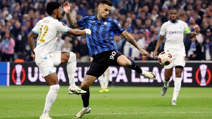 «Марсель» и «Аталанта» разыграли боевую ничью в первом матче ½ финала Лиги Европы