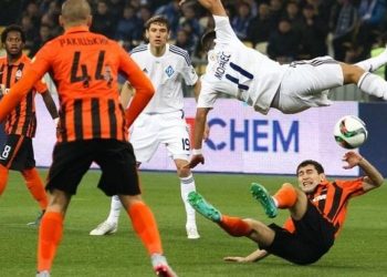 Матч «Шахтер» — «Динамо» закончился серьезной дракой на поле