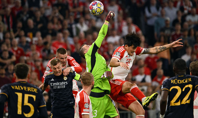 Стала известна оценка Андрея Лунина за матч «Бавария» - «Реал» в первом полуфинале Лиги чемпионов