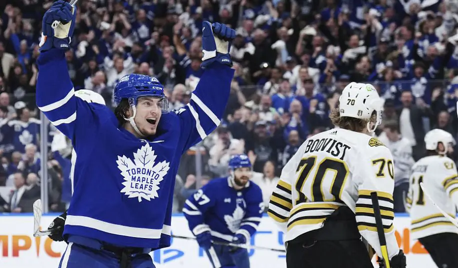 Торонто мінімально обіграв Бостон та зрівняв рахунок в серії плей-оф Кубка Стенлі