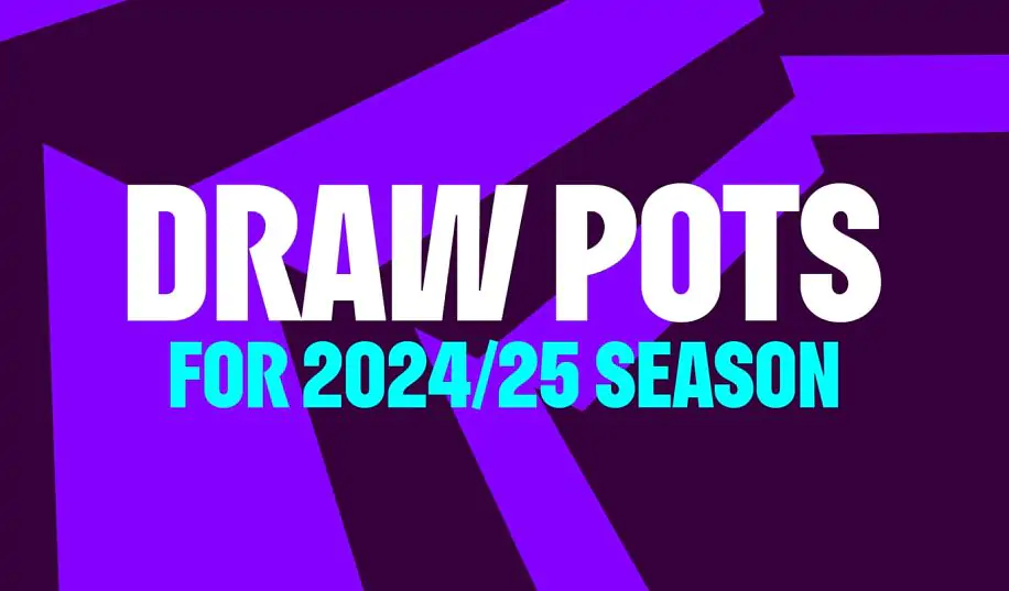 Відомі кошики жеребкування Ліги чемпіонів в сезоні-2024/25