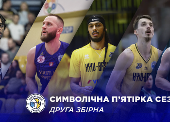 Визначено другу символічну збірну сезону Суперліги Favbet — Федерація баскетболу України