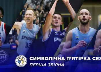 Визначено першу символічну збірну сезону Суперліги Favbet — Федерація баскетболу України