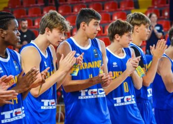Юнацька чоловіча збірна U-18 гратиме за 9-16 місця на Євробаскеті — Федерація баскетболу України