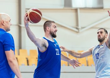 Національна збірна України продовжує тренувальний збір в Ризі — Федерація баскетболу України