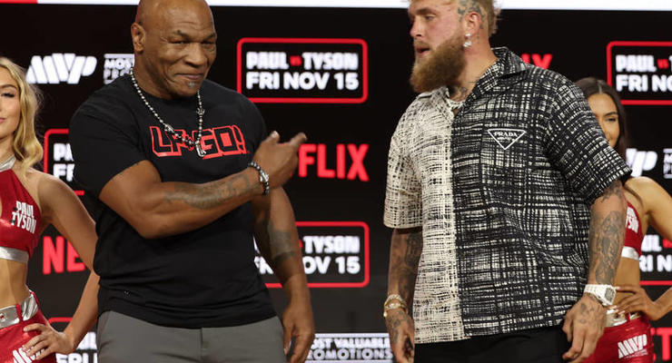 "Если продержишься больше четырех раундов": Пол предложил пари Тайсону