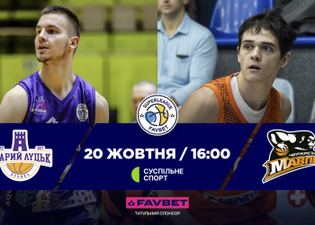 Суперліга Favbet: відеотрансляція матчів 20 жовтня — Федерація баскетболу України