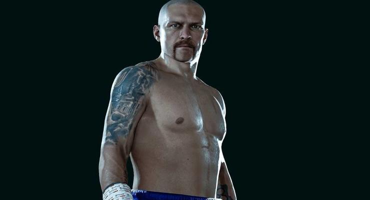 Усик показал, как стал персонажем популярного боксерского симулятора