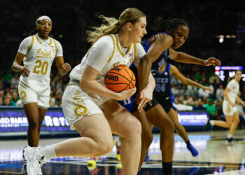 Катерина Коваль допомогла Норт-Даму здобути перемогу в матчі NCAA — Федерація баскетболу України