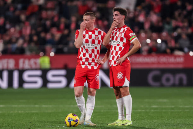 Виктор Цыганков вышел в стартовом составе Жироны, но не смог помочь клубу справиться с Атлетик (Бильбао)