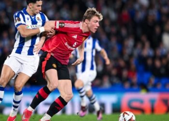 «Реал Сосьедад» и «Манчестер Юнайтед» разыграли ничью в первом матче 1/8 финала Лиги Европы