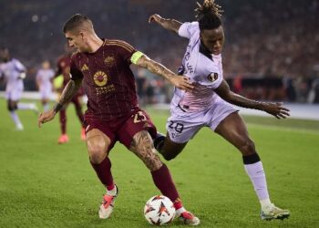 «Рома» с Довбиком переиграла «Атлетик» в матче 1/8 финала Лиги Европы