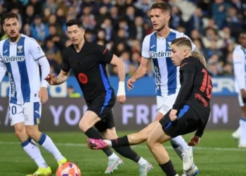 «Барселона» чудом выиграла у «Леганеса» в Ла Лиге