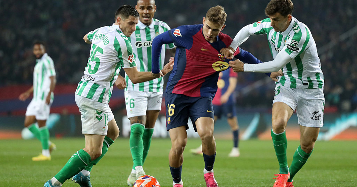 «Барселона» потеряла важнейшие очки в матче против «Бетиса» в 30 туре Ла Лиги