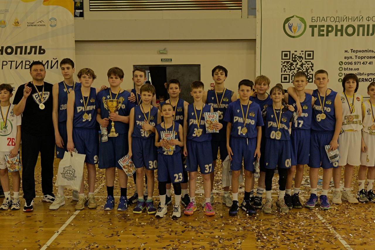 Дніпровська СДЮСШОР-5 захистила звання чемпіона України ВЮБЛ серед юнаків 2012 року
