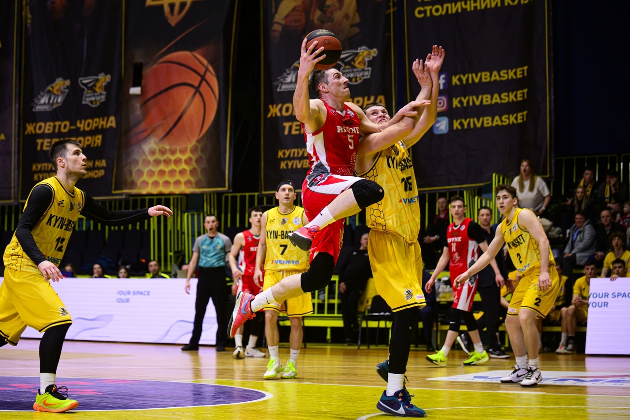 Київ-Баскет обіграв Рівне в першому матчі плейоф Суперліги Favbet: фотогалерея