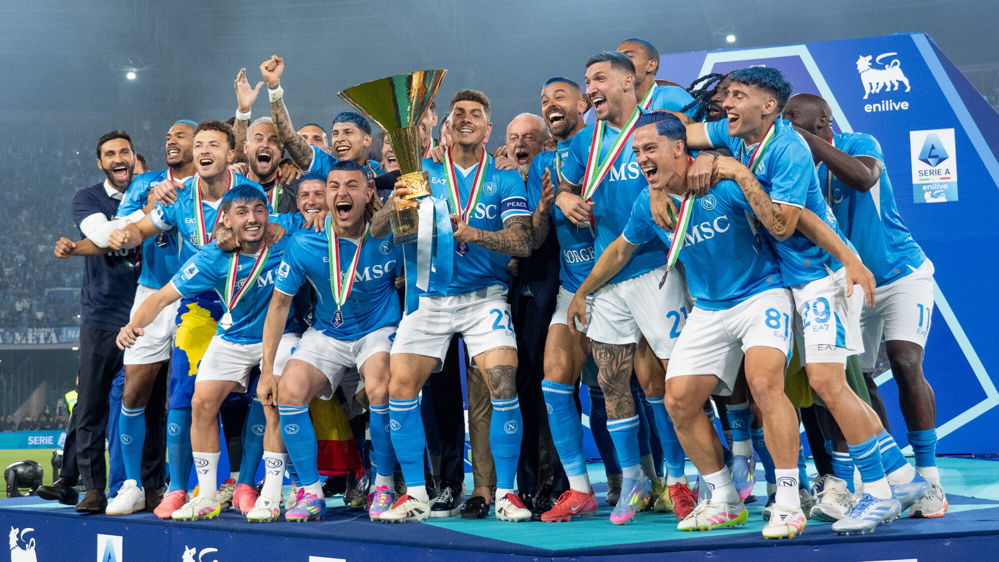 «Наполи» стал чемпионом Италии в Серии А
