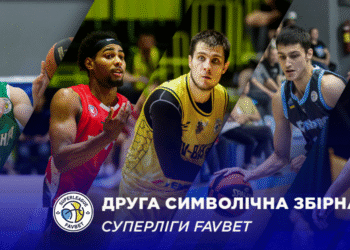 Визначено другу символічну збірну сезону Суперліги Favbet 2024/25 — Федерація баскетболу України