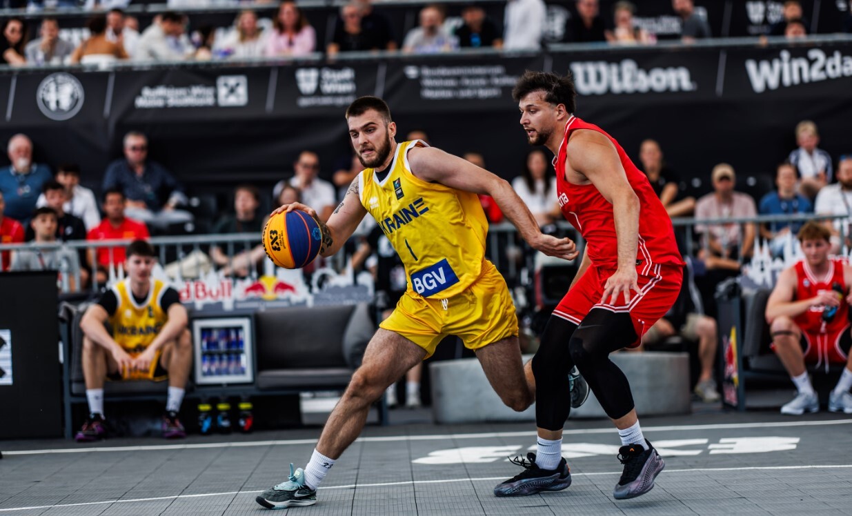 Чоловіча збірна U-23 стала другою на першому стопі Ліги націй 3х3