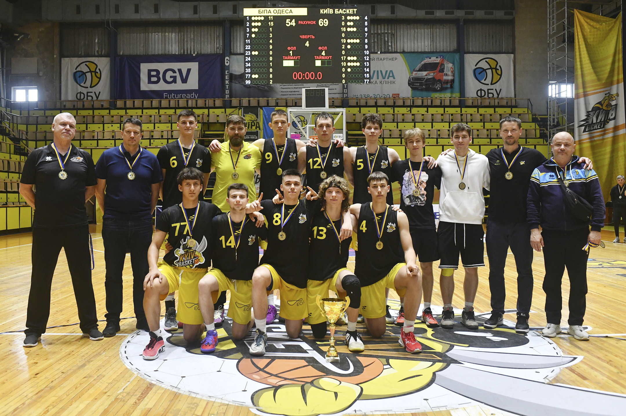 Київ-Баскет переміг БІПУ в фіналі Молодіжної ліги: фотогалерея матчу та нагородження