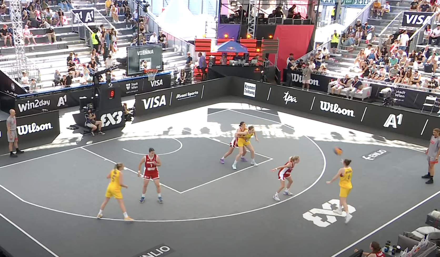 Ліга націй 3х3: Жіноча збірна України U-23 впевнено перемогла Хорватію 