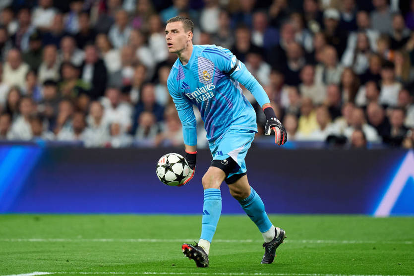 Мадридский «Реал» увеличил ценник на Андрея Лунина