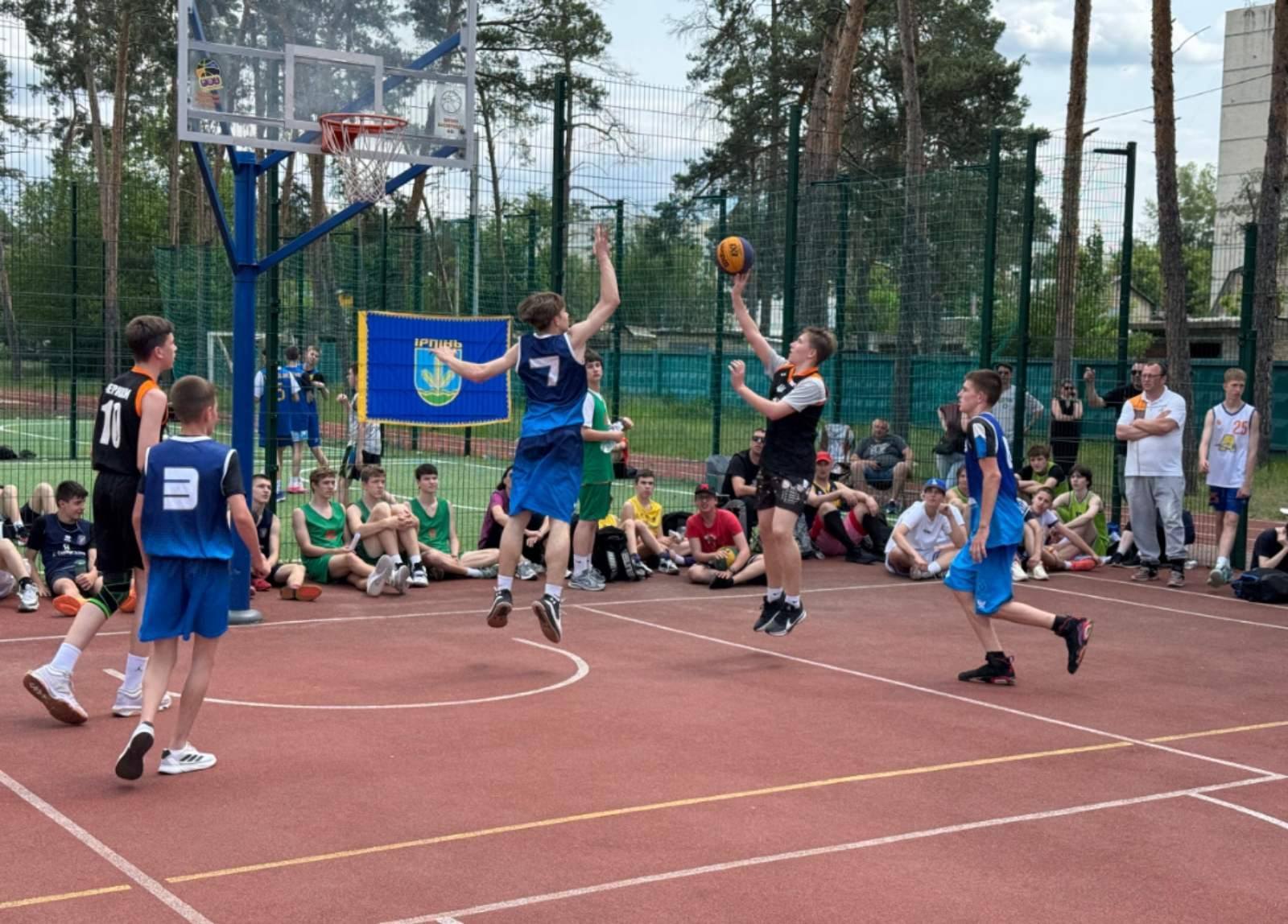 Відбувся відкритий чемпіонат Київської області з баскетболу 3х3 серед дитячих команд