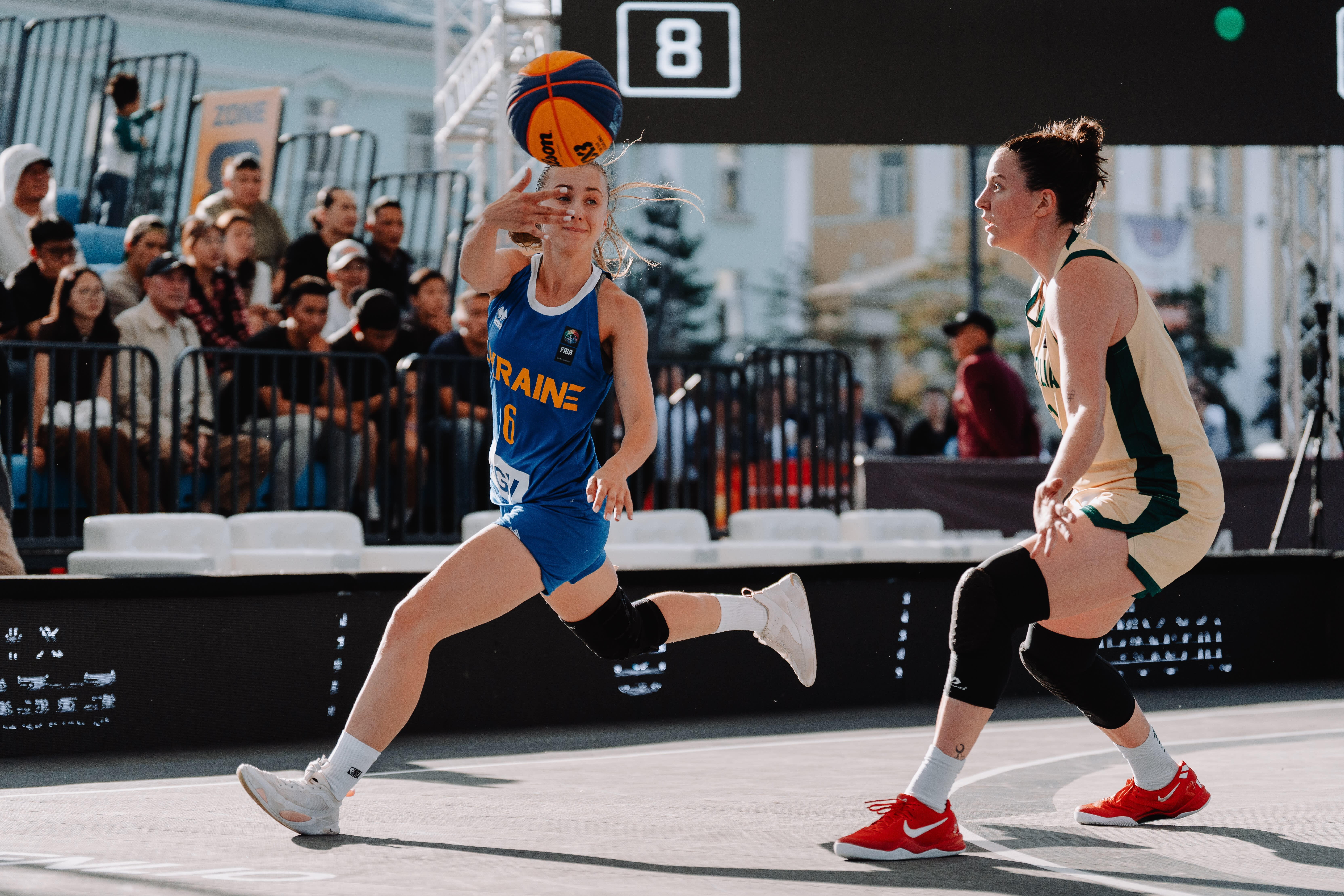 Збірна України 3х3 піднялась в топ-5 загального заліку Жіночої ліги