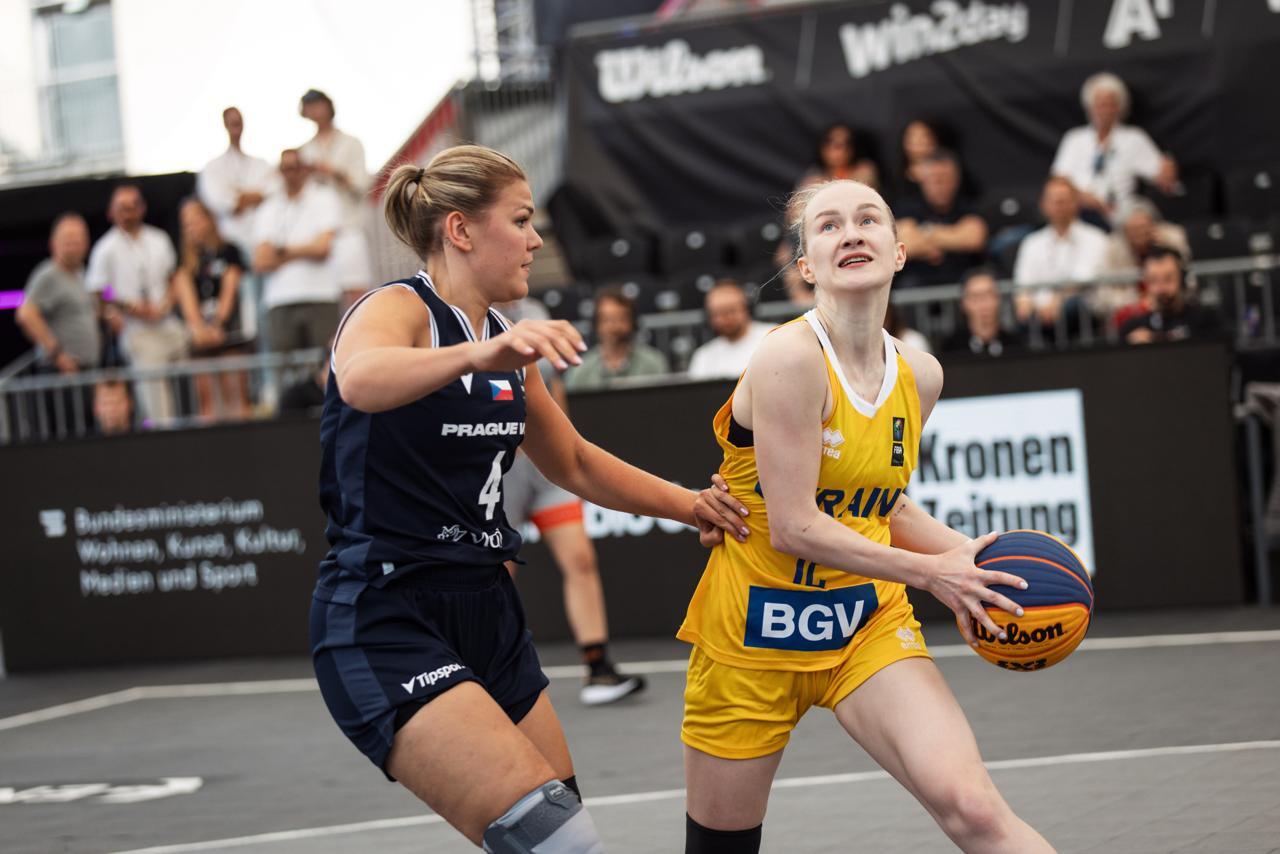 Збірна України 3х3 завершила у півфіналі виступ на етапі Жіночої серії