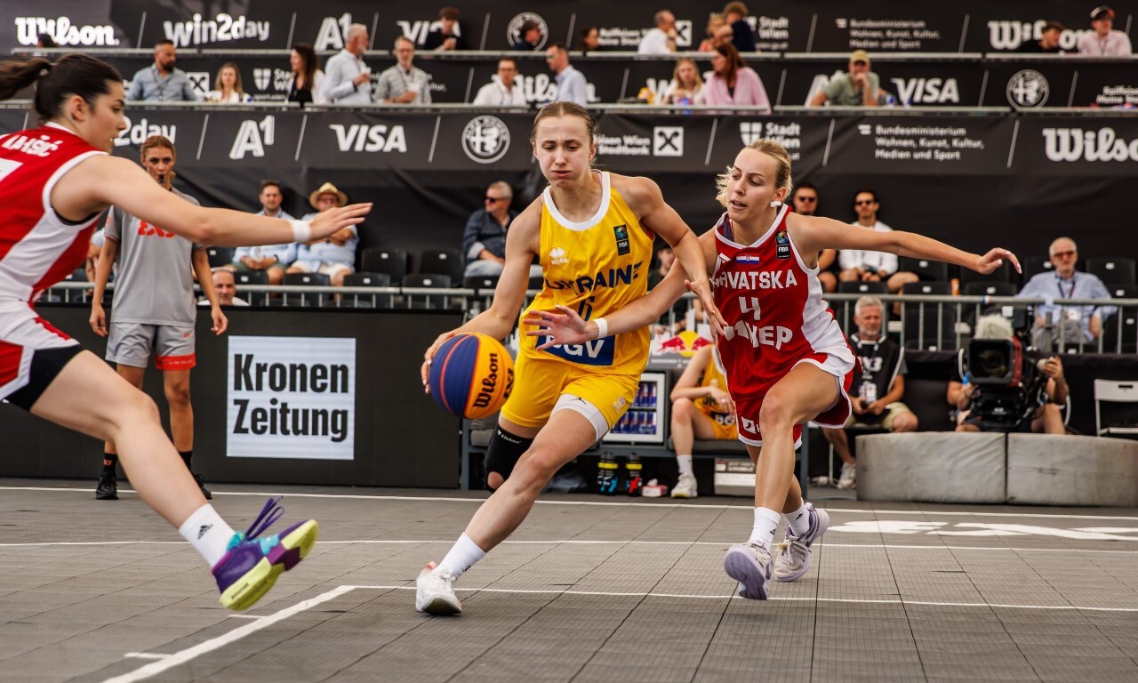 Жіноча збірна U-23 пробилась до фіналу другого стопу Ліги націй 3х3