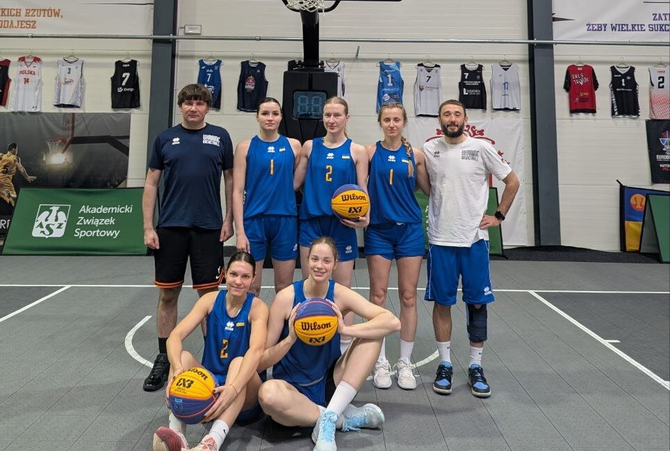 Жіноча збірна України 3х3 провела спаринги зі збірною Польщі