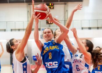 Україна — Азербайджан: відеотрансляція матчу жіночого чемпіонату Європи U-18 — Федерація баскетболу України