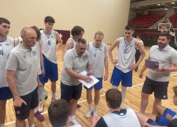 Валерій Плеханов: Матч з Латвією вийшов бойовим — максимально наближеним до офіційного за швидкостями та контактом — Федерація баскетболу України