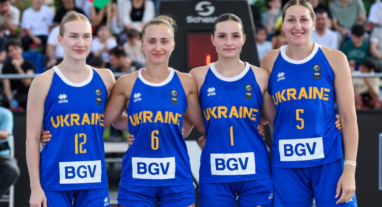 Збірна України 3х3 — в топ-10 загального заліку Жіночої серії