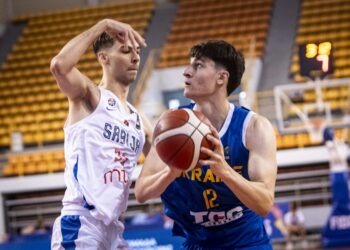 Збірна України поступилась Сербії в 1/8 фіналу чемпіонату Європи U-20 — Федерація баскетболу України
