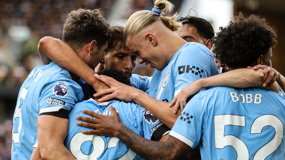 Без шансов для хозяев. «Манчестер Сити» в 1-м туре АПЛ разгромил «Вулверхэмптон» на выезде