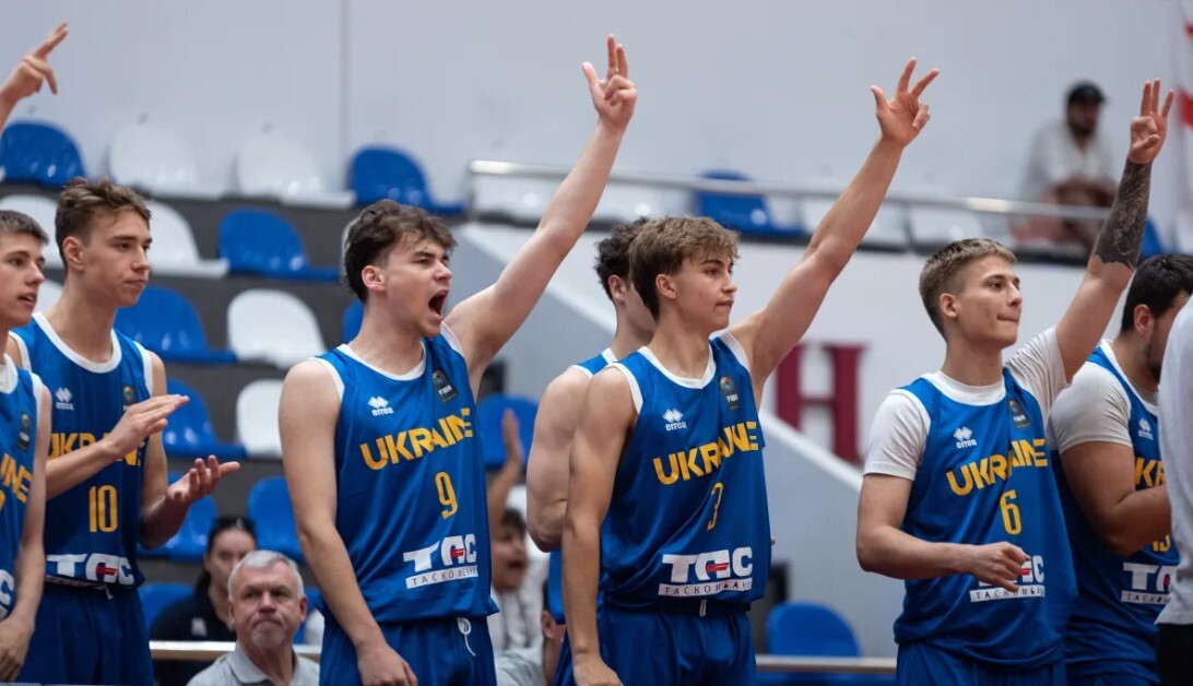 Чоловіча збірна U-18 розгромила Ірландію на чемпіонаті Європи