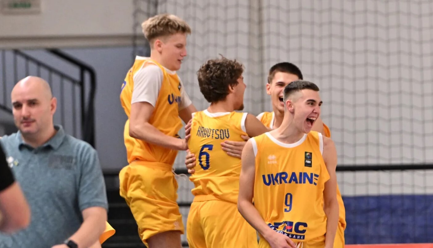 Чоловіча збірна України U-16 вийшла в чвертьфінал чемпіонату Європи