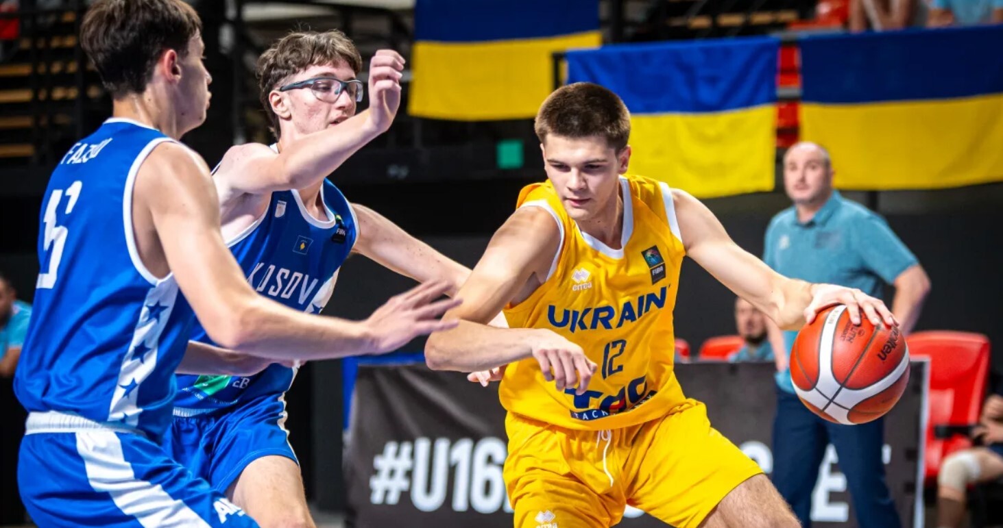 Дмитро Даценко – другий за результативністю, Євген Татунчак – в топ-5 за ефективністю на Євробаскеті U-16
