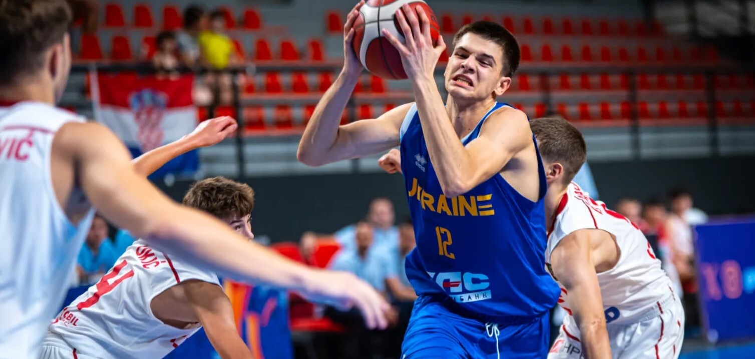 Кадетська збірна програла Хорватії на чемпіонаті Європи