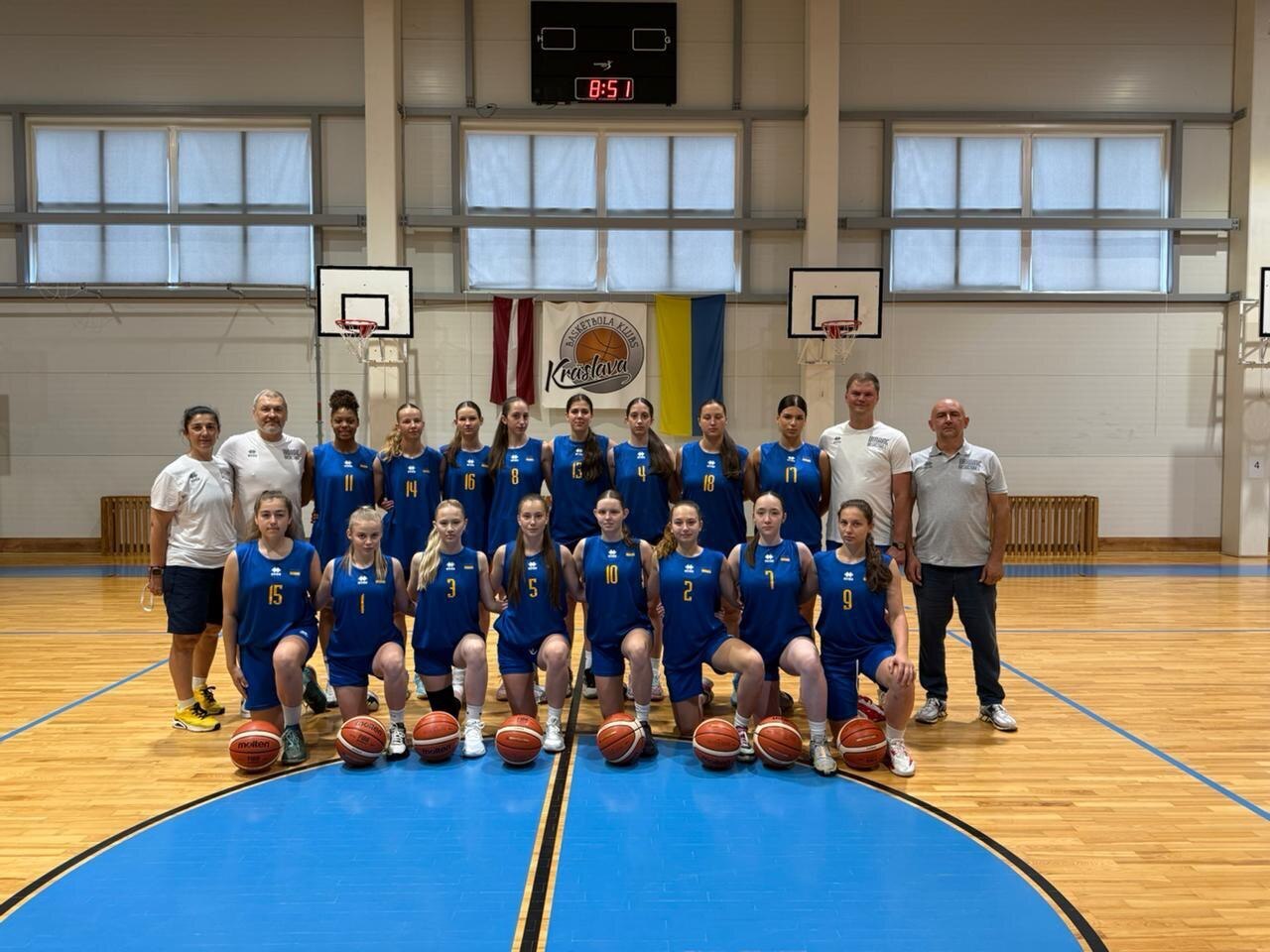 Кадетські збірні України U-16 стартували на турнірі Baltic Cup