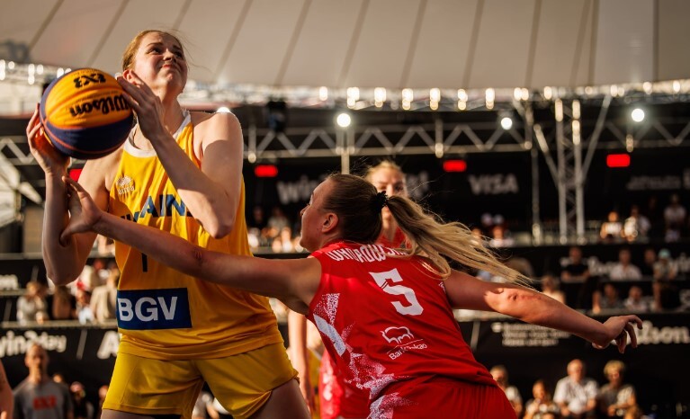 Ліга націй 3х3: чоловіча збірна U-23 вийшла у фінал стопу, жіноча — програла Ізраїлю