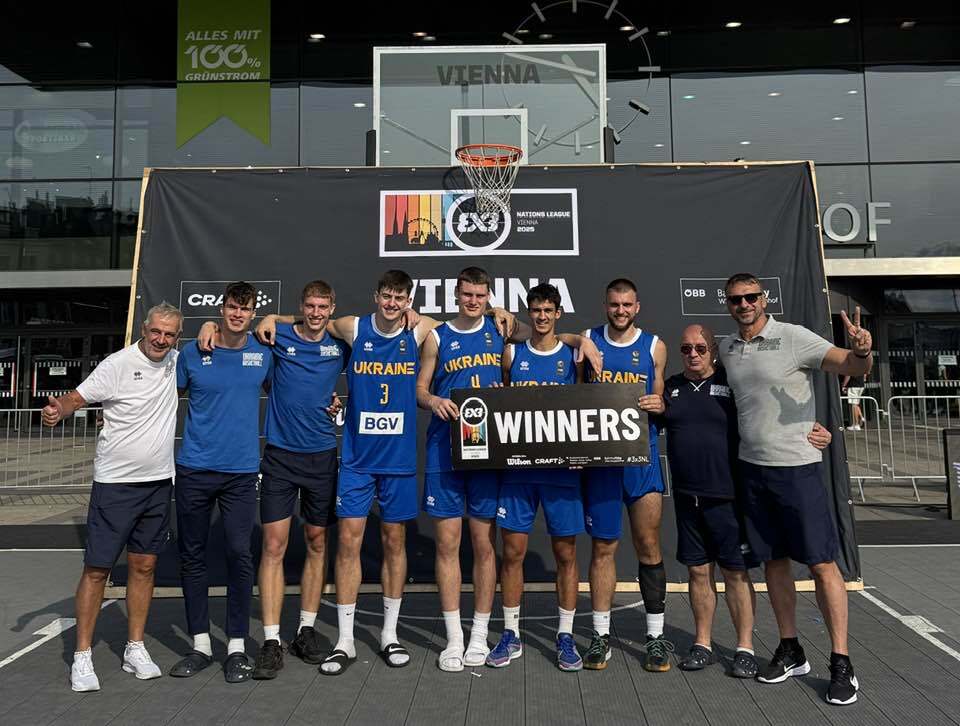 Ліга націй 3х3: збірні України U-23 фінішували в топ-3 конференції