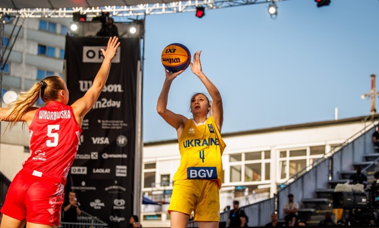 Ліга націй 3х3: жіноча збірна U-23 вийшла у фінал п’ятого стопу