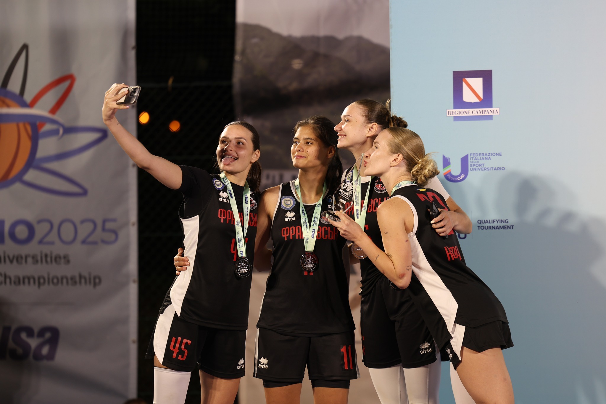 Українські баскетболістки – віце-чемпіонки європейської Універсіади